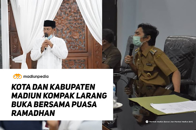 Kota dan Kabupaten Madiun Kompak Larang Buka Bersama Puasa Ramadhan