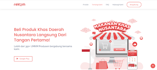 Rekom Indonesia, Aplikasi Marketplace UMKM Buatan Pemuda Madiun