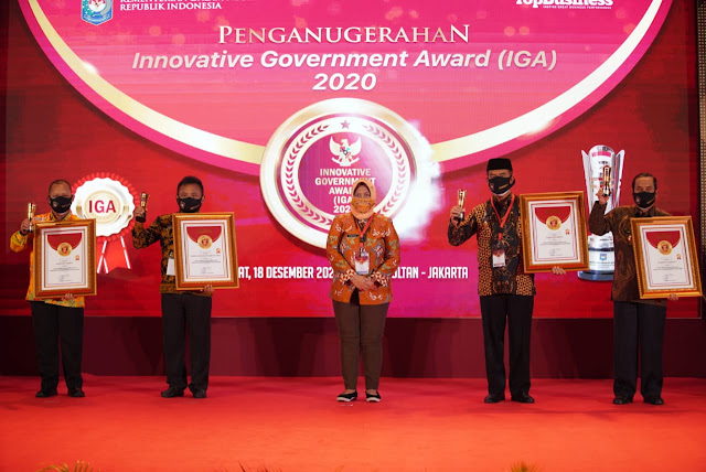 Hebat! Kabupaten Madiun Sabet Penghargaan sebagai Kabupaten Sangat Inovatif di IGA 2020