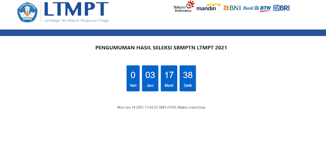 Link Pengumuman Hasil SBMPTN 2021 